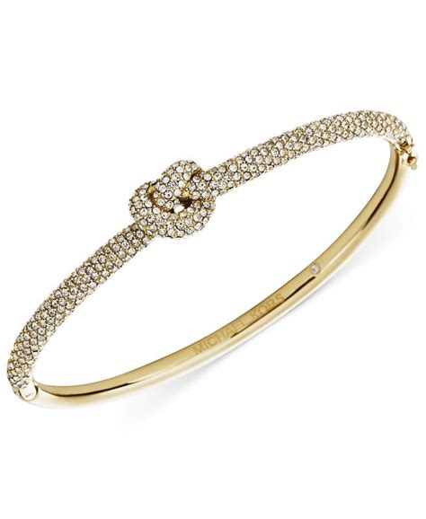 michael kors clear knot bangle bracelet|Michael Kors bracelets on clearance.